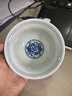 京东京造 青花缠枝莲压手杯 茶杯陶瓷功夫茶具压手杯主人杯礼盒120ml 实拍图