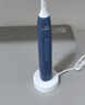 飞利浦（PHILIPS）声波电动牙刷钻石3系 5倍洁齿5种模式 洁净刷头*2 生日礼物送男士/女友 价保618 HX5181/02蓝 实拍图
