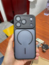 弘卓【官版同款】适用苹果17pro手机壳iphone17pro保护套肤感磁吸磨砂防摔轻薄散热硅胶壳 雾砂黑 实拍图