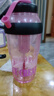 【京东物流】水杯冰霸吸管杯高颜值学生茶水分离大容量杯子 肚肚杯1个-玫红色 实拍图