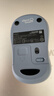 罗技（Logitech）M221 轻音鼠标 无线鼠标 办公鼠标 对称鼠标 带无线微型接收器 雾霭蓝 实拍图