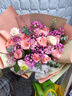 馨仪毕业季鲜花速递玫瑰向日葵康乃馨花束送女友生日礼物全国同城配送 11朵粉玫瑰混搭花束 实拍图