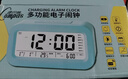 康巴丝（Compas）电子闹钟夜光智能语音报时起床神器闹铃强力叫醒儿童学生床头钟开学必备 2139 粉色充电儿童节礼物 实拍图