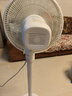 美的（Midea）【幸运草安睡1S】一级能效直流变频声控电风扇家用遥控卧室静音落地扇台式桌面抗菌大风力转页扇 实拍图