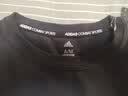 阿迪达斯（adidas）短袖t恤男士夏季跑步健身运动衣快干衣透气男装T恤  黑白 M 实拍图