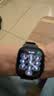 图拉斯适用苹果手表保护膜apple iwatch ultra4/3/2/1合金边框分体全覆盖钢化膜高清泰坦膜 黑色·49MM 实拍图