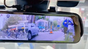 LNDU凌度行车记录仪前后双录HS880BAir高清1440P2K流媒体后视镜+64G卡 实拍图