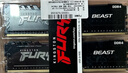 金士顿（Kingston）FURY 32GB(16G×2)套装 DDR4 3200 C16 台式机内存条 Beast野兽系列 骇客神条 实拍图