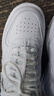 耐克空军一号女运动鞋夏轻盈小白鞋 AIR FORCE 1 SHADOW CI0919 100白色/白色/白色 38 实拍图