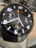 华为【父亲节送礼优选】HUAWEI WATCH 5 46mm高端款航天级钛合金表壳木星棕素皮复合表带 实拍图