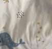 舒贝怡2件装婴儿衣服夏季薄款新生儿连体衣短袖哈衣儿童爬服蓝色90CM 实拍图