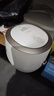 美的（Midea）小电饭煲迷你微压小型家用电饭煲1-2人用电饭锅小电锅宿舍用老式多功能煲汤煮饭煮粥不粘内胆 【可爱小白煲】不沾内胆 1.2L 一键操作 实拍图