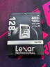 雷克沙（Lexar）128GB SD存储卡 U3 V30 佳能索尼富士尼康相机高速SD卡 读225MB/s 写160MB/s 4K超清录制 SD银卡 实拍图