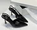 CHARLES&KEITH漆皮尖头斑马纹高跟凉鞋生日礼物送女友CK1-60280477 Black Patent黑色 38 （245） 实拍图