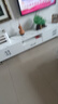 沐瑾宁 电视柜组合现代简约家用小户型客厅可伸缩落地机柜地柜 月牙白200cm电视柜 实拍图