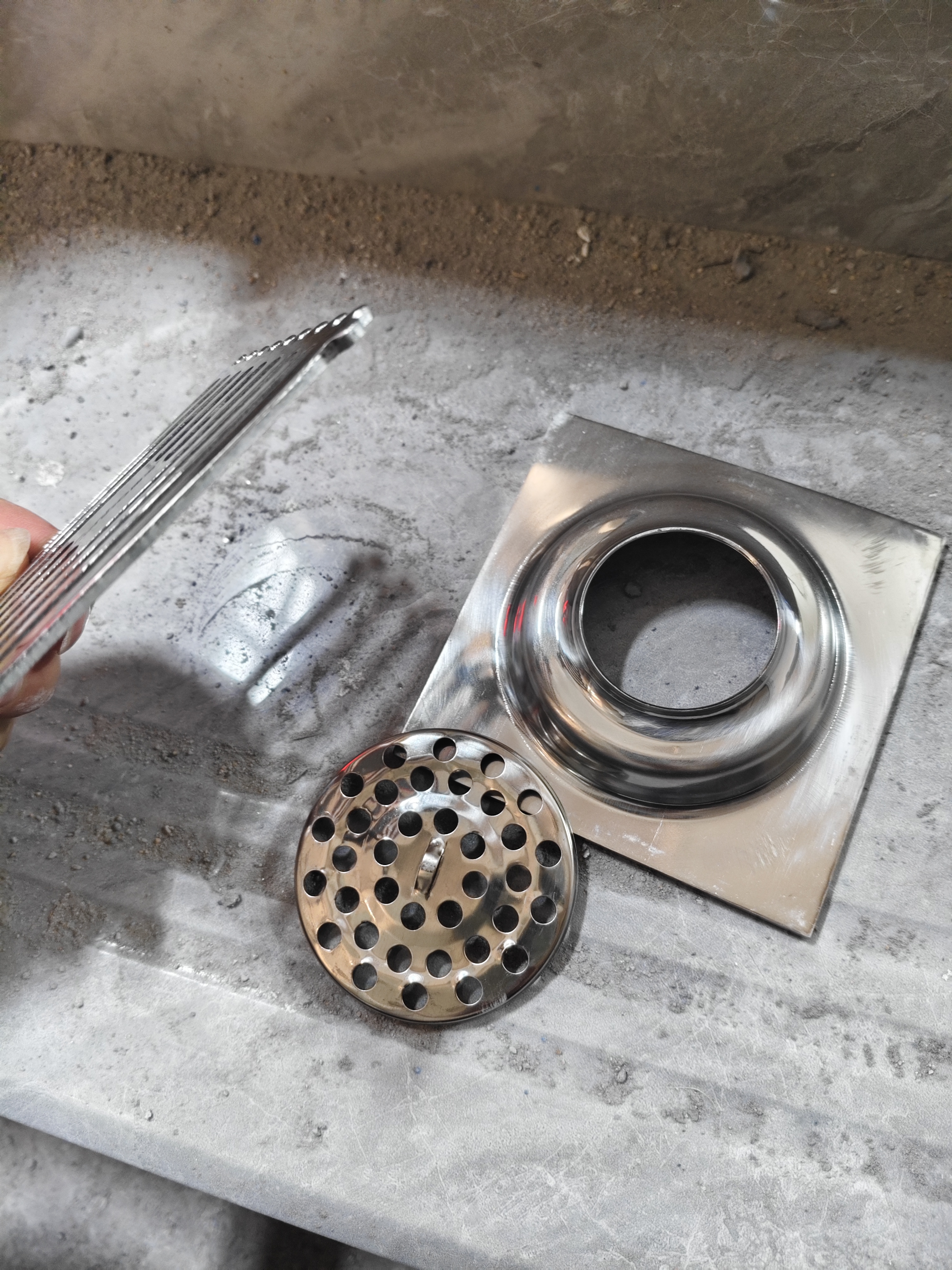康宝（Canbo）地漏卫生间淋浴大排量亮银色下水道防虫防反味厨卫通用地漏01SA 实拍图
