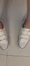 法拉步春季新款韩版潮流男鞋子运动休闲鞋低帮帆布鞋男士透气板鞋男潮鞋 白色（F02） 40 实拍图