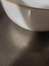 巛焦碗具套装碗盘餐具釉下彩简约高档家用陶瓷碗盘子面碗组合碗筷新款 8英寸汤碗【2个】皓月白 实拍图