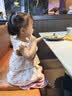 戴维贝拉（DAVE＆BELLA）女童短裤套装洋气宝宝衣服休闲童装儿童上衣两件套夏装新款 草莓印花 90 cm（建议身高80-90cm） cm（建议身高80-90cm） 实拍图