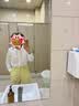 MUJI 女式 棉水洗 轻便 锥形裤 裤子女款女装26年春季长裤BE1W5A6S 黄色 L (165/70A) 实拍图