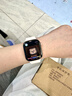 Apple/苹果 Watch S11 智能手表GPS款46毫米玫瑰金色铝金属表壳淡桃粉色运动型表带S/M MEVT4CH/B 实拍图
