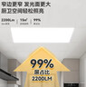 雷士（NVC）厨房灯全光谱吸顶集成吊顶铝扣板灯LED平板面板灯36w 实拍图