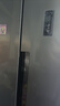 上菱445升【价保618】对开门冰箱双开门 宽70厘米一级能效变频风冷家用电冰箱以旧换新BSE445PWL 实拍图