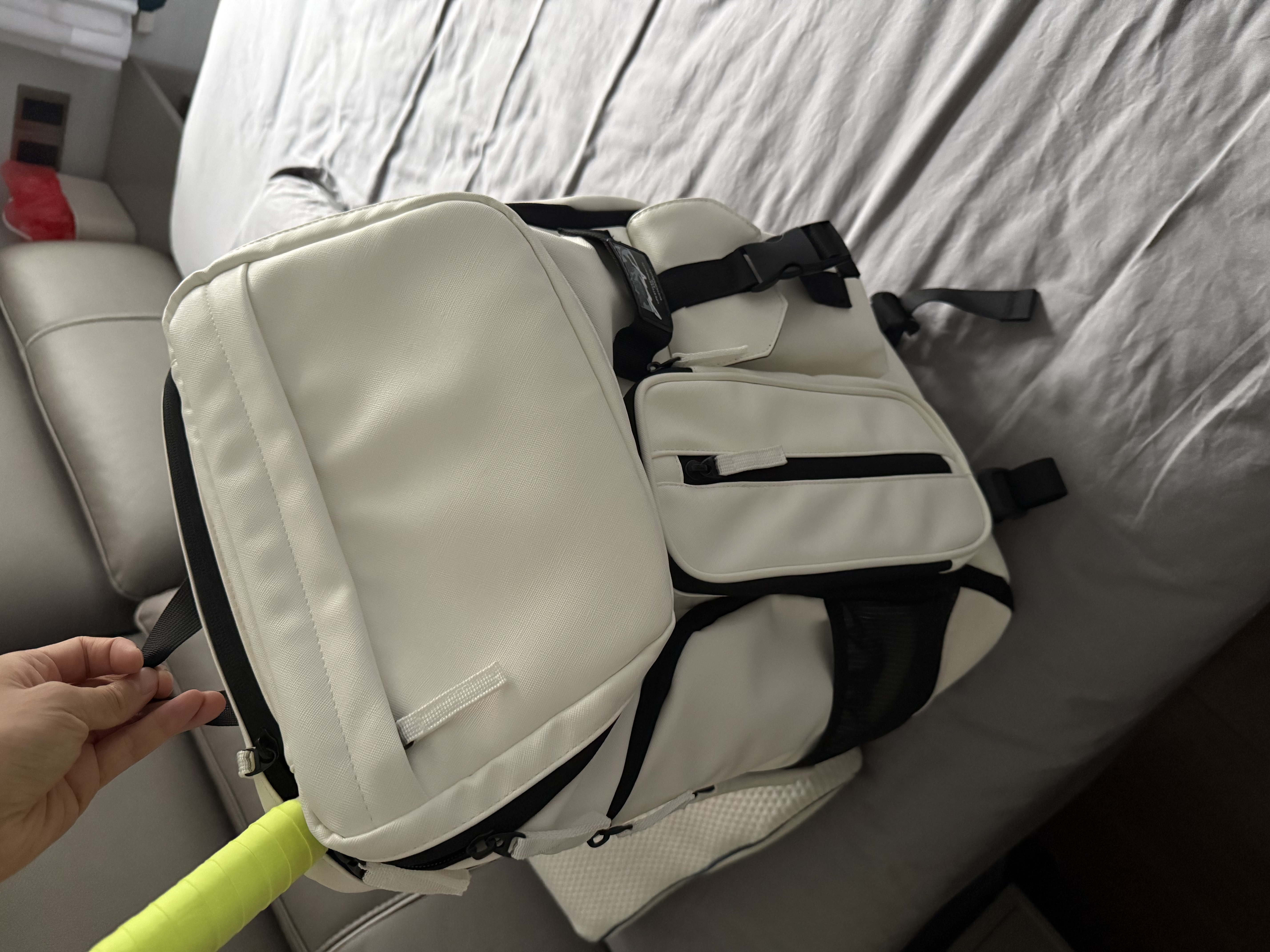 高尔夫（GOLF）双肩包男士网球背包羽毛球包有独立鞋仓学生书包旅行背包健身包女 实拍图