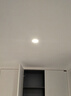 雷士（NVC） LED防眩筒灯射灯嵌入式无主灯家用客厅过道玄关灯服装店洗墙灯 【Ra98全光谱/护眼】桂影pro黑-7W暖白 实拍图
