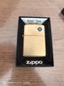 ZIPPO打火机之宝防风煤油 28496厚壳花砂盔甲 送男友父亲节送礼礼物 实拍图
