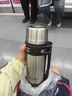 富光保温壶不锈钢大容量保温瓶车载真空保温水壶户外旅行壶1200ML 实拍图