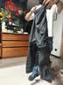 迪卡侬儿童速干裤男女两截防蚊裤KIDD黑灰色_男童155-4229841 实拍图