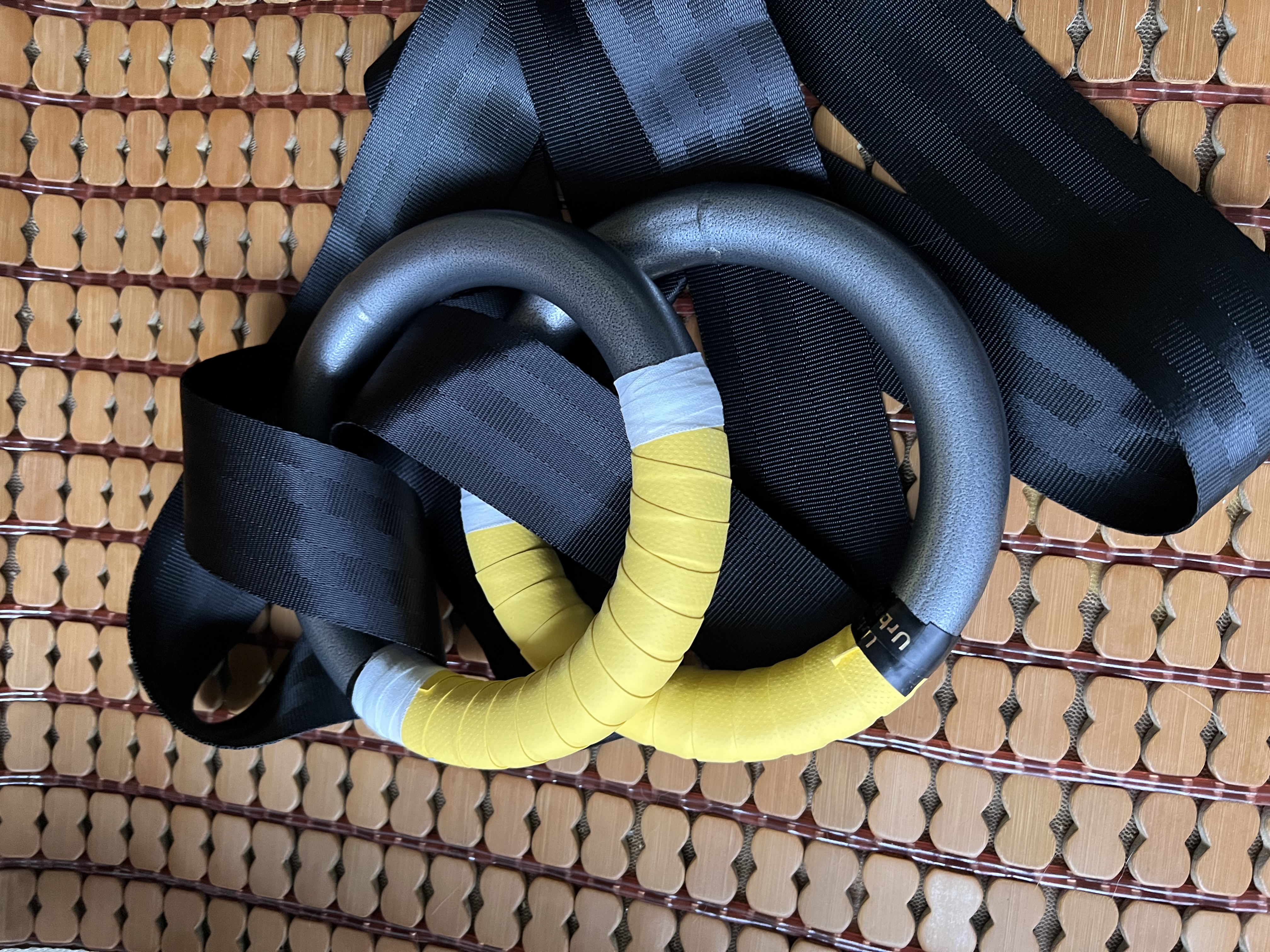 迈康（MIKING） 健身吊环 安全织带 单杠双杠辅助拉手吊环 短款70CM+赠手胶（颜色随机） 实拍图