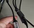 毕亚兹 USB3.0扩展器高速4口分线器 扩展坞HUB集线器 笔记本电脑一拖四多接口转换器延长线1米 实拍图