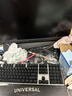 奥伦福特  电脑桌台式家用电竞游戏桌办公书桌简约书房写字桌子 碳纤维纹路单桌-120*60 升级款电竞桌 实拍图