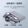 绿巨能（llano）电脑包笔记本收纳包14-15.4英寸耐磨防震适用Mac/华为Matebook 实拍图