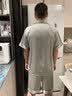 DOEO2026新款真丝睡衣男夏薄款送男友轻奢高级感桑蚕丝家居服礼盒套装 银杏【长袖+长裤】 M 100-120斤 实拍图