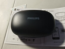飞利浦（PHILIPS）蓝牙耳机骨传导概念真无线挂耳式开放式不入耳夹式运动跑步长续航高端降噪通用苹果华为TAT2708-黑 实拍图