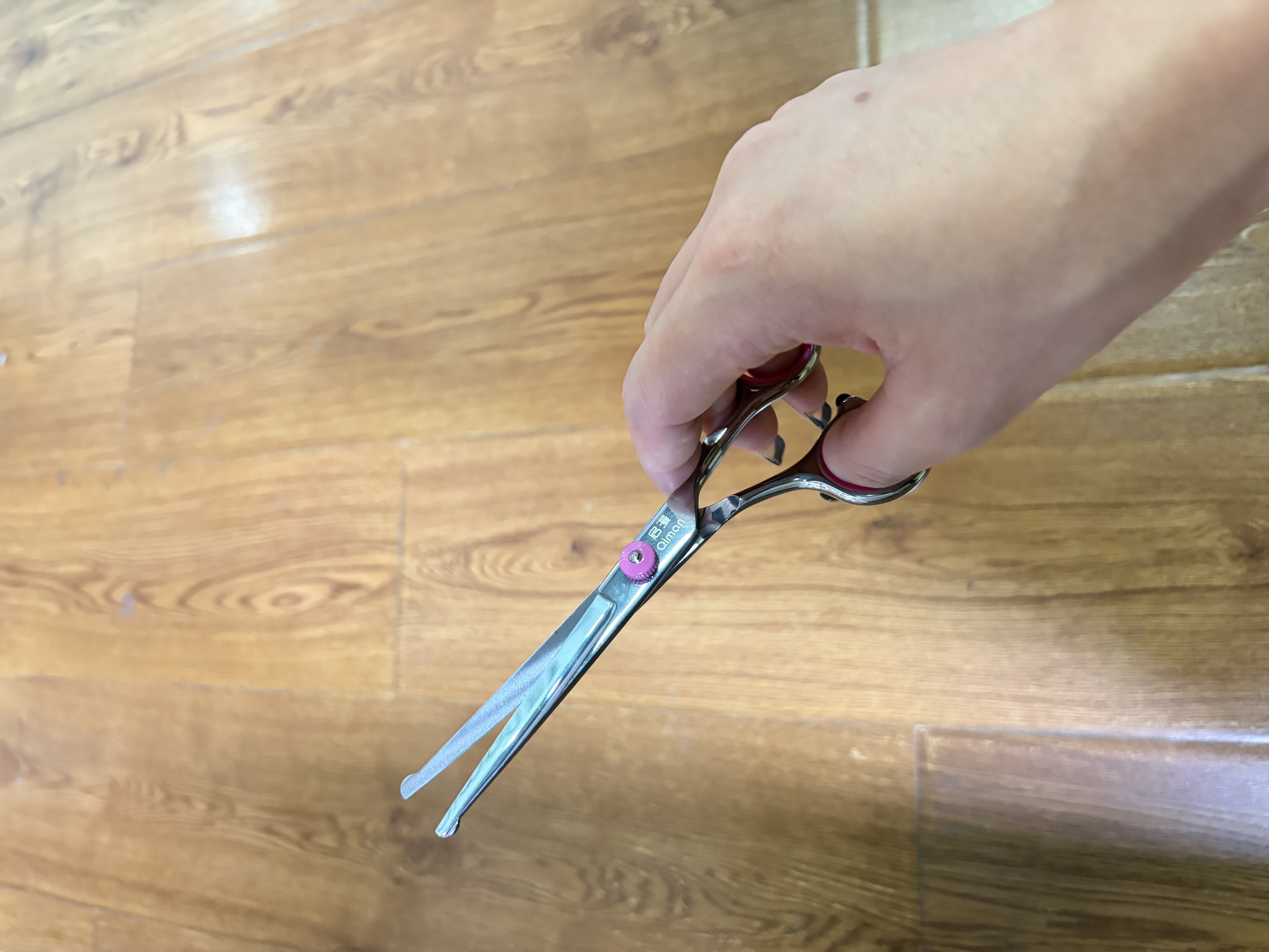 启漫儿童理发剪刀婴儿宝宝理发神器家用专业牙剪剪头发剪刀套装 实拍图