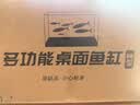 坤宁王金晶超白玻璃鱼缸60造景裸缸客厅桌面溪流缸一体缸水族箱60*30*35 实拍图