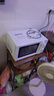 美的（Midea）变频家用微波炉  经典双旋钮 360°转盘加热  智能解冻 五档火力18L容量213B升级款（M13J） 实拍图