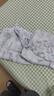 婧麒（JOYNCLEON）月子服夏薄款竹棉孕妇睡衣产后哺乳待产胸垫家居服 蓝L Jyz157092 实拍图