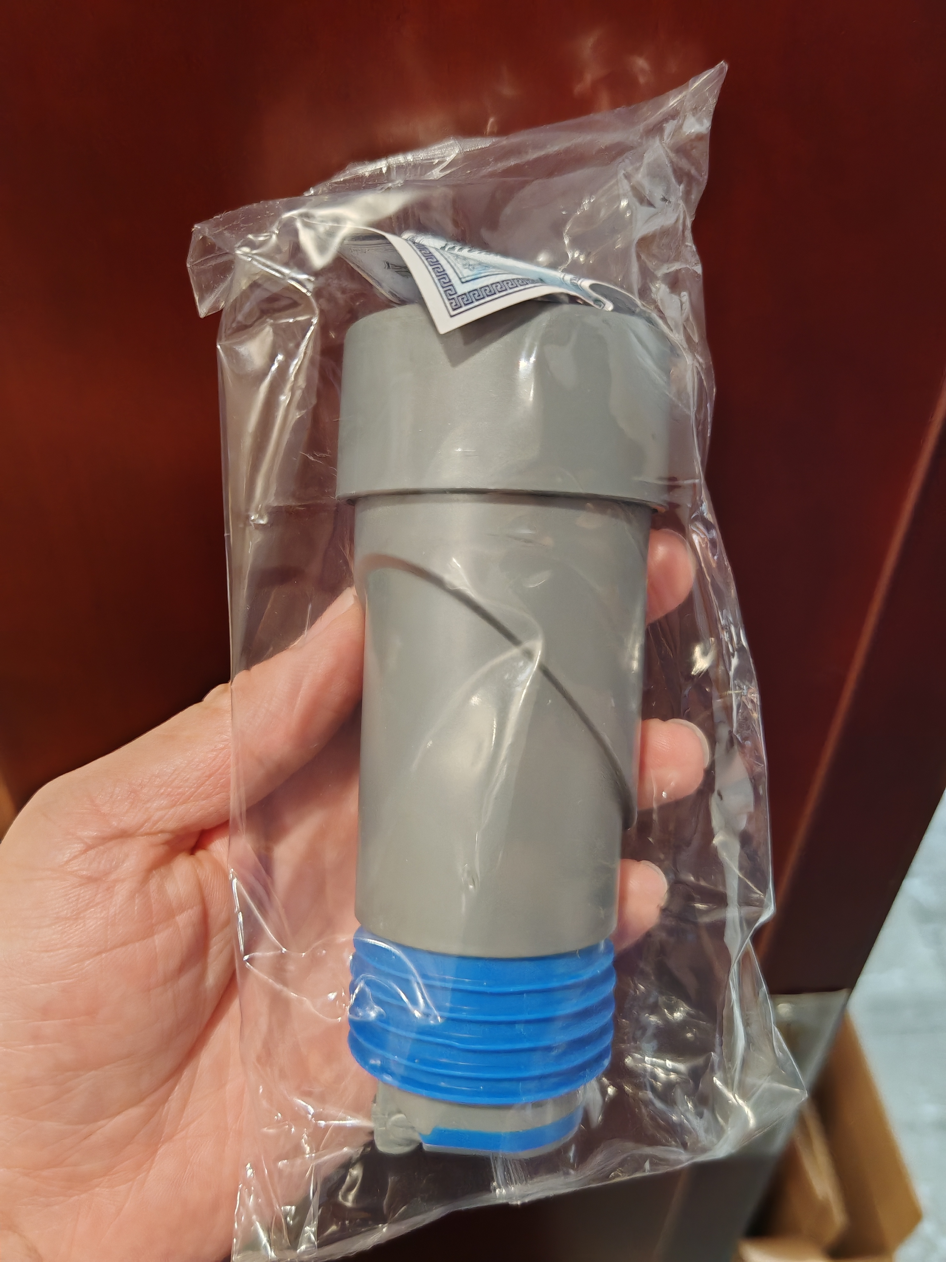 波洛克（Pollock）墙排下水管防臭密封塞通用洗衣池水槽防溢水下水道防臭神器T20 实拍图