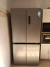 美的（Midea）480升十字门冰箱家用一级能效风冷无霜双变频净味以旧换新BCD-480WSPZM(E)国家补贴 实拍图