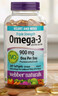 Webber Naturals伟博天然深海鱼油dha软胶囊 omega3中老年成人养护心脑血管健康 200粒*2瓶 有效期29.7 实拍图