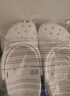 卡骆驰（CROCS）贝雅洞洞鞋男鞋女鞋轻便耐磨一脚蹬拖鞋休闲鞋百搭花园鞋|10126 白-100(含智必星) 37 /38(230mm) 实拍图