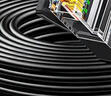 绿联六类网线 千兆网络宽带线 CAT6类家用电脑监控扁平网线 8芯双绞成品跳线 20米 黑色50181 实拍图