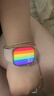 Apple/苹果 Watch S11 智能手表GPS款46毫米玫瑰金色铝金属表壳淡桃粉色运动型表带S/M MEVT4CH/B 实拍图