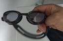 李宁（LI-NING）泳镜防水防雾男女高清游泳眼镜平光游泳镜LNJT224-10暗夜黑 实拍图