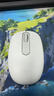 罗技（Logitech）M196 无线蓝牙鼠标 办公鼠标 笔记本商务办公家用 小巧便携 对称手型 珍珠白 实拍图